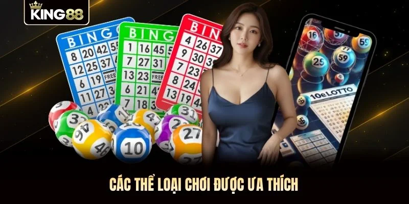 Các thể loại chơi được ưa thích
