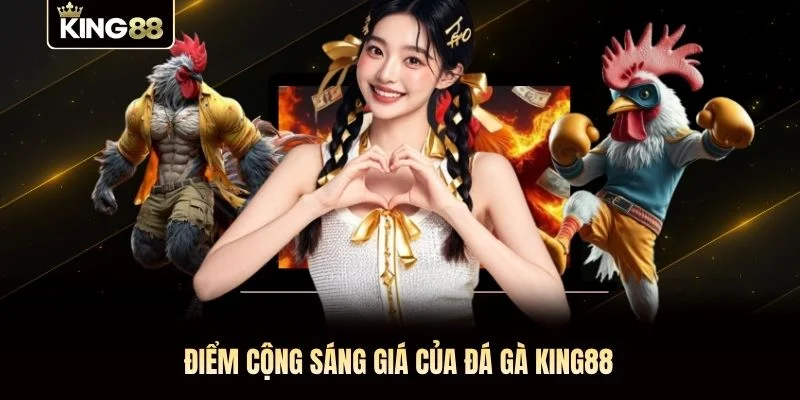 Điểm cộng sáng giá của đá gà KING88