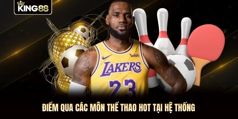 Điểm qua các môn thể thao hot tại hệ thống