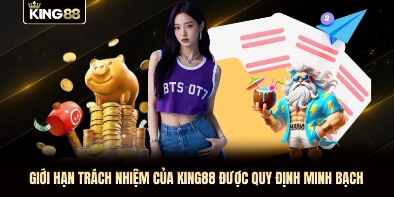 Giới hạn trách nhiệm của KING88 được quy định minh bạch