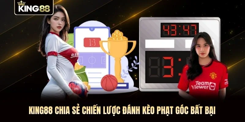 KING88 chia sẻ chiến lược đánh kèo phạt góc bất bại
